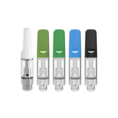 510 Chủ đề CBD Vape Pen Không có Rò rỉ Xe cuộn gốm 0,5ml 1ml