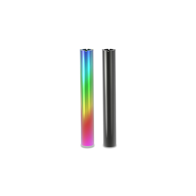Rainbow Slim không nút làm nóng trước Vape Pin 350mah Sạc Micro USB