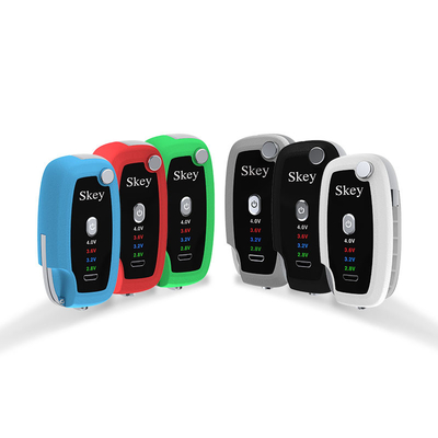Làm nóng trước Key Fob Vape Pin Điện áp CBD có thể điều chỉnh Pin Vape cho 510 Xe chủ đề