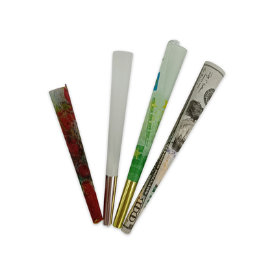 Trẻ em kháng thuốc lá điếu xì gà cuộn sẵn Thảo mộc khô 84mm 98mm 109mm