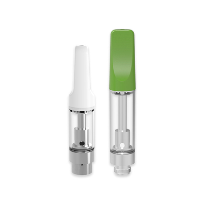 510 Chủ đề CBD Vape Pen Không có Rò rỉ Xe cuộn gốm 0,5ml 1ml
