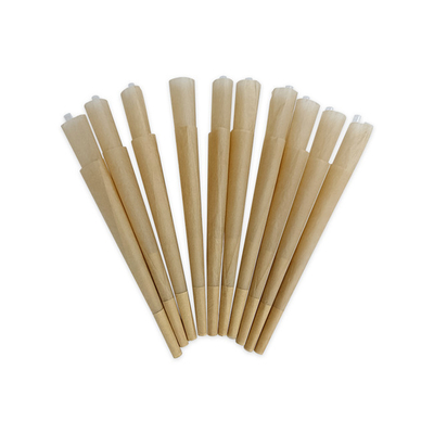 Giấy gạo lứt trước cuộn hình nón Đốt cháy chậm 84mm 98mm ROHS đã được phê duyệt