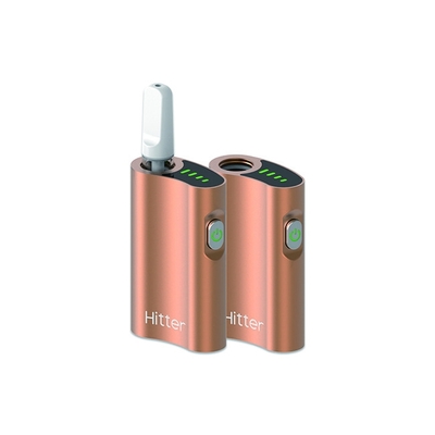 Buồng kim loại Làm nóng trước Pin Vape CBD Kết nối từ tính 550 mah