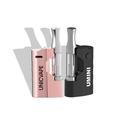 Làm nóng trước 0,5ml Pin Cbd có thể sạc lại 510 Điện áp có thể điều chỉnh chủ đề 500mAh