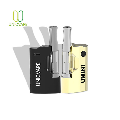 Kích thước nhỏ Hộp mực CBD Vape Pen Pin Điện áp có thể điều chỉnh 510 Chủ đề 2V