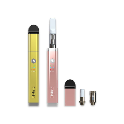 3,8V 500mah phẳng Vape Pen Pin sạc E Cig cho dầu cây gai dầu