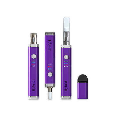 Cbd 510 Bút hóa hơi cô đặc luồng 650mah 4.8V Buồng thạch anh