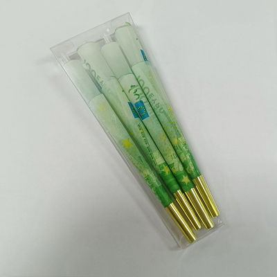 Logo riêng được in Cây gai dầu trước cuộn Nón màu nâu Bộ lọc 30mm