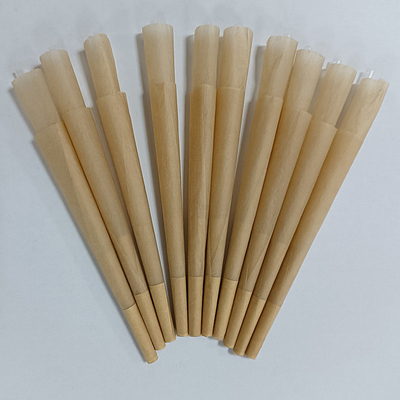 Logo riêng được in Cây gai dầu trước cuộn Nón màu nâu Bộ lọc 30mm